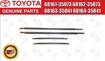 Cinturón de puerta genuino Toyota FJ Cruiser moldura resistente al clima delantero y trasero GSJ10/15　 Foto 1 de 4