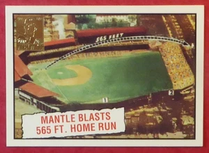 1997 Topps Mickey Mantle Commemorative Reprint #30 (1961 #406) Yankees - Picture 1 of 2