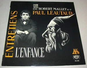 Paul LEAUTAUD Entretiens de Robert MALET - L'Enfance -  LP 33t ORTF ADES 13101 - Picture 1 of 3