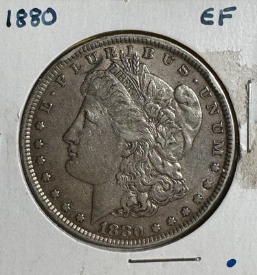 1880 Morgan Silver Dollar  Free Shipping - Image 1 of 3