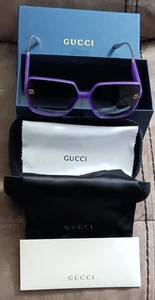 Gucci Sonnenbrille Damen noch im Karton mit allem Zubehör und Echtheitskarte - Bild 1 von 5