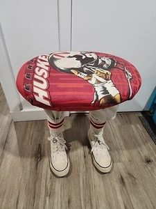 Rare Nebraska Corn Huskers Custom Player Chair Stool - Picture 1 of 7