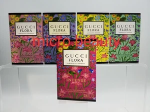 GUCCI FLORA - JASMINE - GARDENIA - ORCHID - MAGNOLIA - INTENSE  5 x EdP Proben - Bild 1 von 3