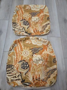 Schumacher Zanzibar Sandalwood Throw Pillow Shams Custom 22x22" Pattern Match - Picture 1 of 8