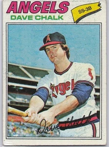 1977 Topps - Dave Chalk #315 VG - Picture 1 of 2