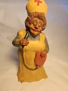 Frumps Resin Original Sculpture Nurse Figurine Shirley Bendover  - Picture 1 of 6