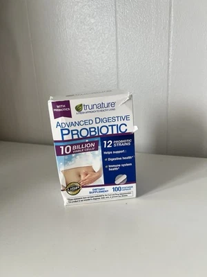 probiótico digestivo trunature Advanced - 100 cápsulas - Imagem 1 de 3