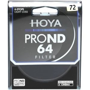 Filter Hoya Pro ND64 6 Stops 72mm Light Loss - Picture 1 of 2