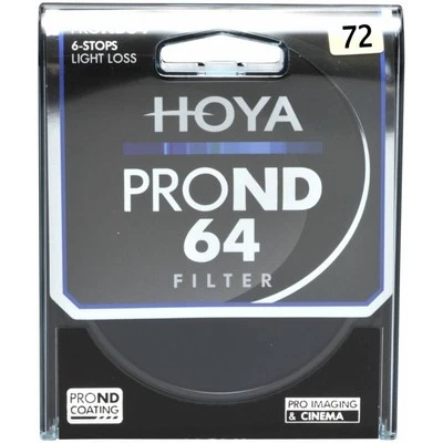 Filter Hoya Pro ND64 6 Stops 72mm Light Loss - Image 1 of 2