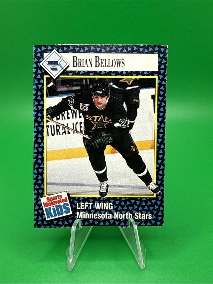 Brian Bellows Sports Illustrated for Kids #20 North Stars. Miscut!  E16 - Image 1 of 2