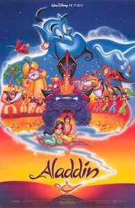 Walt Disney's Aladdin movie poster : 11 x 17 inches : Aladdin poster - Picture 1 of 1