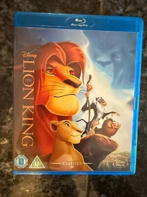 The Lion King (Blu-ray, 1994) Signle Disc UK Version - REGION FREE - VERY GOOD - Image 1 of 3