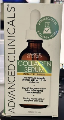 Advanced Clinicals Collagen Instant Plumping Face Serum 1.75 Fl. oz - Image 1 of 4