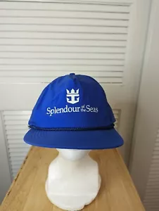 Vintage Royal Caribbean Splendor Of The Seas Snapback Hat Triangle - Picture 1 of 7