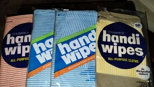 Menge 4 Vintage HANDI TÜCHER Wiederverwendbare Reinigungstücher Neu in Packung - Bild 1 von 8