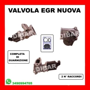 VALVOLA EGR NUOVA FIAT GRANDE PUNTO 1.3 D MULTIJET DA 05 KW66 CV90 199A3.000 22 - Foto 1 di 1
