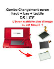 Ecran LCD haut et bas + tactile de remplacement pour Nintendo DS Lite
