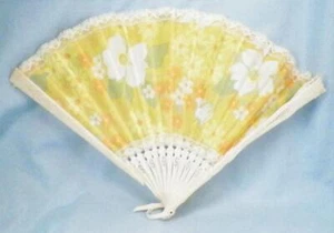 Antique Hand Fan Guards & Sticks For Parts or To Restore - Picture 1 of 9