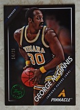 PANINI PINNACLE 2013-14 GEORGE MCGINNIS ARTIST PROOF GREEN 14/25