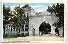 Postcard OH Lima Entrance Woodlawn Cemetery 1922 View R39