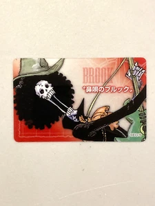 Brook One Piece Jump Festa Plastic Card Japanese - Picture 1 of 1