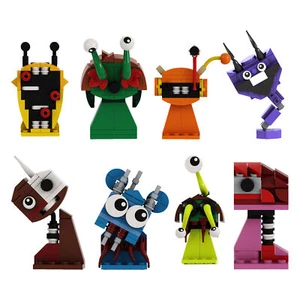 8Pcs/set Horror Game Sprunki Building Blocks Bricks Mini Figures Kids Toys Gift - Picture 1 of 12