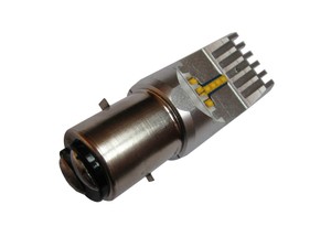 Lampe Birne Bulb Bilux LED warm BA20D 6V DC 25 35W DKW IFA BMW NSU Zündapp Jawa