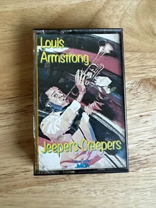 LOUIS ARMSTRONG Jeepers Creepers CASSETTE TAPE - Picture 1 of 6