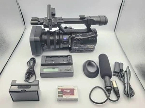 Sony HVR-Z7J HDV Camcorder MiniDV w/ Battery, Charger, MIC 6x10H FAST SHIP - Picture 1 of 23
