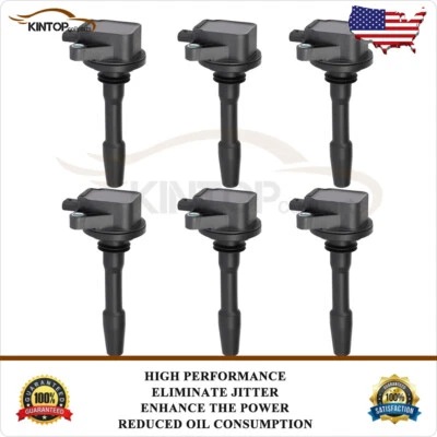6 Ignition Coils Pack For Ford 2020 Transit-350 HD Transit-250 V6 3.5L - Image 1 of 4