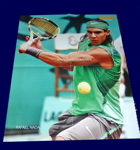 TENNIS - RAFAEL NADAL - 5 Posters - Argentina Cover