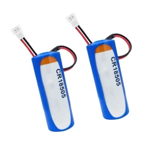2pcs CR18505 3V 3000mAh Non-rechargeable Battery with 51005 White Plug New - Picture 1 of 4
