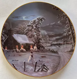 Jesse Barnes Night Before Christmas 2nd in Hearts Come Home Collector Plate 1993 - Picture 1 of 4