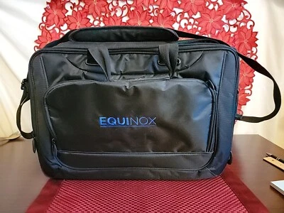 EQUINOX Laptop Computer Bag 17" Black Classic Side Load, Check Point Friendly - Image 1 of 4