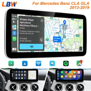 For Benz CLA GLA 2013-2019 10.25'' Car Linux Screen Carplay Navigation Wifi BT - Picture 1 of 12