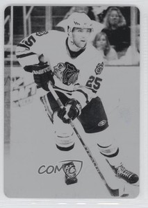 2007-08 Upper Deck Printing Plate Black 1/1 Cam Barker #30 1p3