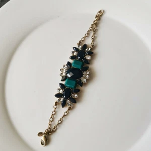 Nuevo 7.5" Jcrew Boho Resina Distintiva Pulsera Retro Mujeres Fiesta Vacaciones Joyería - Imagen 1 de 3