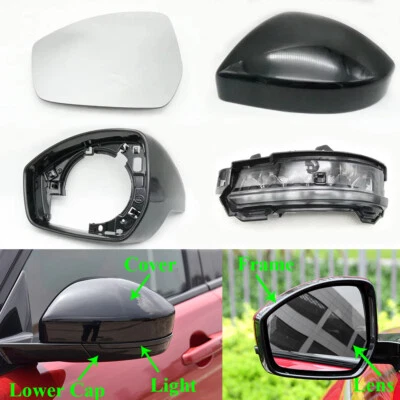Cubierta del espejo retrovisor marco luz tapa inferior para Land Rover Range Rover Evoque Foto 1 de 4