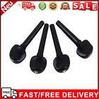 4pcs Ebony Violin Tuning Pegs Tuners with End Pin Set Fiddle Strings Instrument