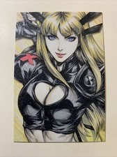 Magik Illyana Rasputin X-Men Hot Goddess Anime Doujin Sketch Art Card Girl Waifu