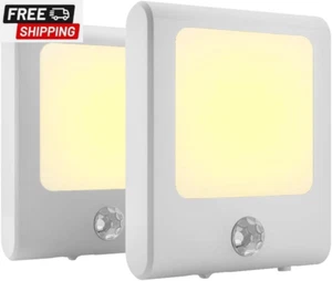 Luces con sensor de movimiento enchufables MAZ-TEK con brillo ajustable, blanco cálido Motio - Imagen 1 de 7