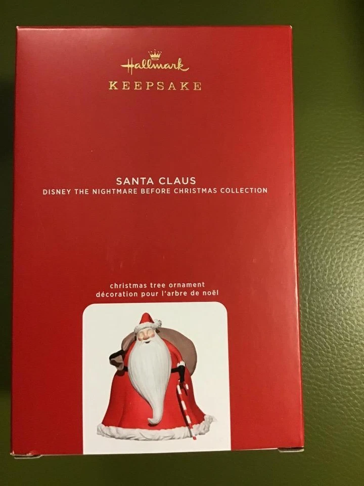 Hallmark Keepsake Ornament Nightmare Before Christmas storytellers Santa Claus