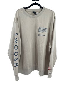 cream nike sweatshirt