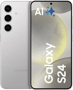 SAMSUNG Smartphone Galaxy S24 6,2Zoll AMOLED 128GB 50MP Marble Gray B-WARE - Bild 1 von 6