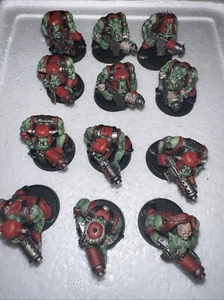 Ork Boyz Warhammer 40k Orks Bien Pintado Evil Suns Juegos Taller Lote De 12 - Imagen 1 de 19