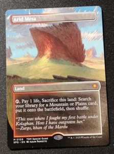 Arid Mesa - Borderless - SPG - MTG - EN - NM - 0109 - Picture 1 of 1
