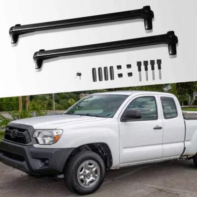 Top Roof Rack Cross Bar Cargo Luggage Carrier For Tacoma 2005-2015 US Foto 1 de 4