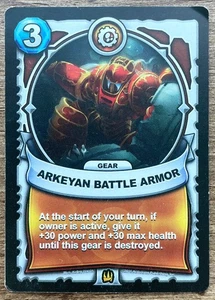 Arkeyan Battle Armor Skylander Battlecast Card - MP - Picture 1 of 4