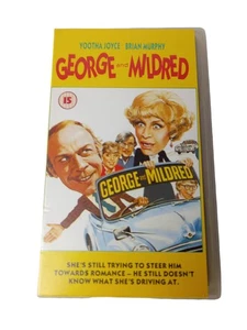 GEORGE AND MILDRED THE MOVIE (CLASSIC COMEDY ON VHS VIDEO) PAL British Comedy - Picture 1 of 5