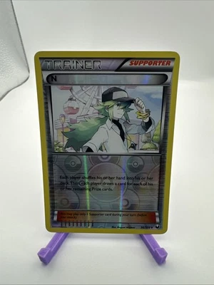 N (Supporter) 96/108 Dark Explorers Reverse Holo MP  - Image 1 of 4